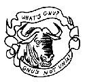  [obrázek hlavy pakoně (GNU)] 